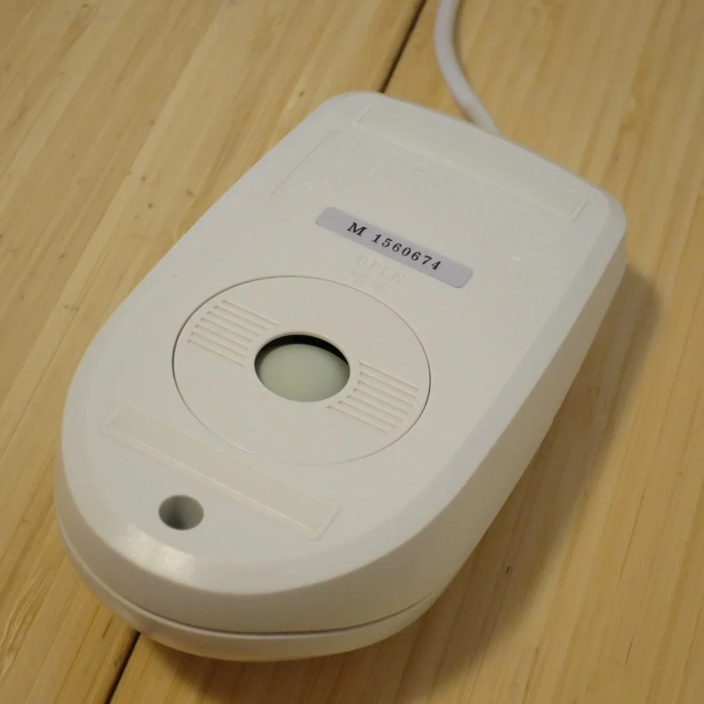 NOS‎ Vintage Mitsumi PS2 Ball Mouse EW4ECM-S3101 2 Button with Scroll Wheel